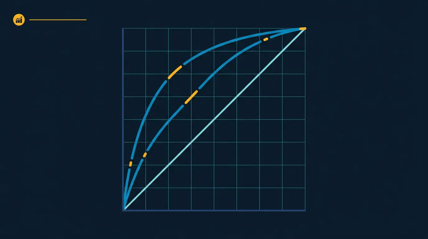 ROC curve of detection performance across models.