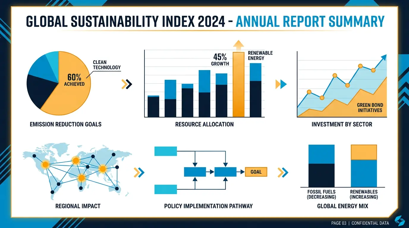 Data visualisation mock from a real report page.