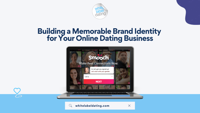 Hero image for blog post on how to build a strong brand identity for your online dating business